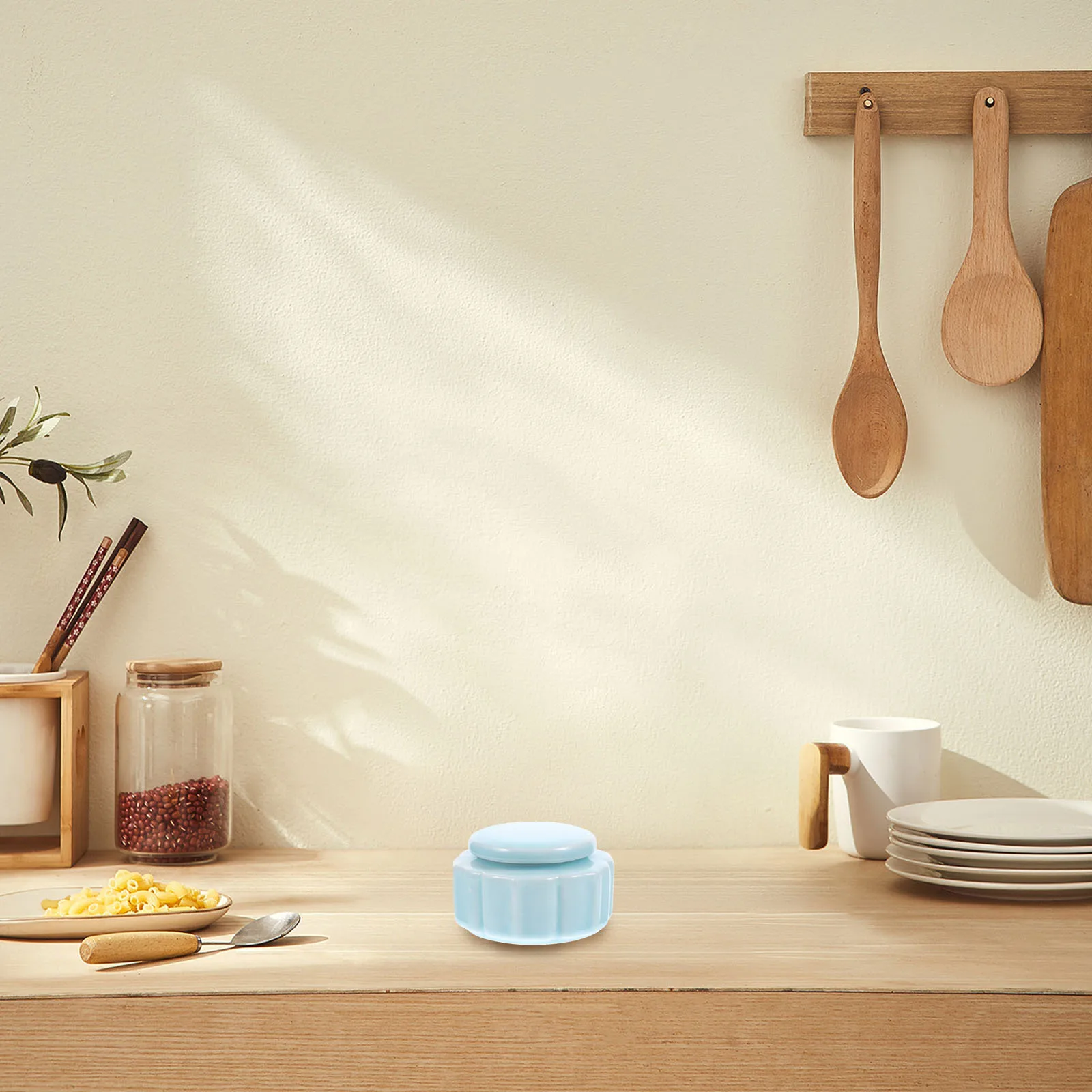 

Vintage Mini Ceramic Storage Jar Classic Small Container Multi-Use Lipstick Rouge Jar Powder Cream Container Makeup