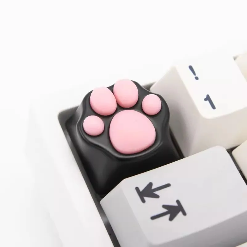 

Personality Soft Feel ABS Silicone Kitty Paw Artisan Cat Paws Pad Mechanical Keyboard KeyCaps for cherry MX Switches