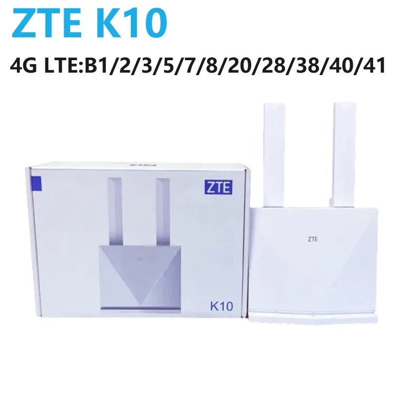 Unlocked ZTE K10 4G LTE WIFI ROUTER 4G CPE with lan port  original new without battery