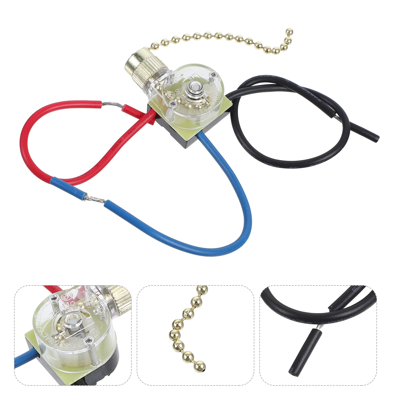 

Wall Light Fixture Replacement Ceiling Hanging Chain Pull Lamp Control Easy Installation Modern Design Compatible