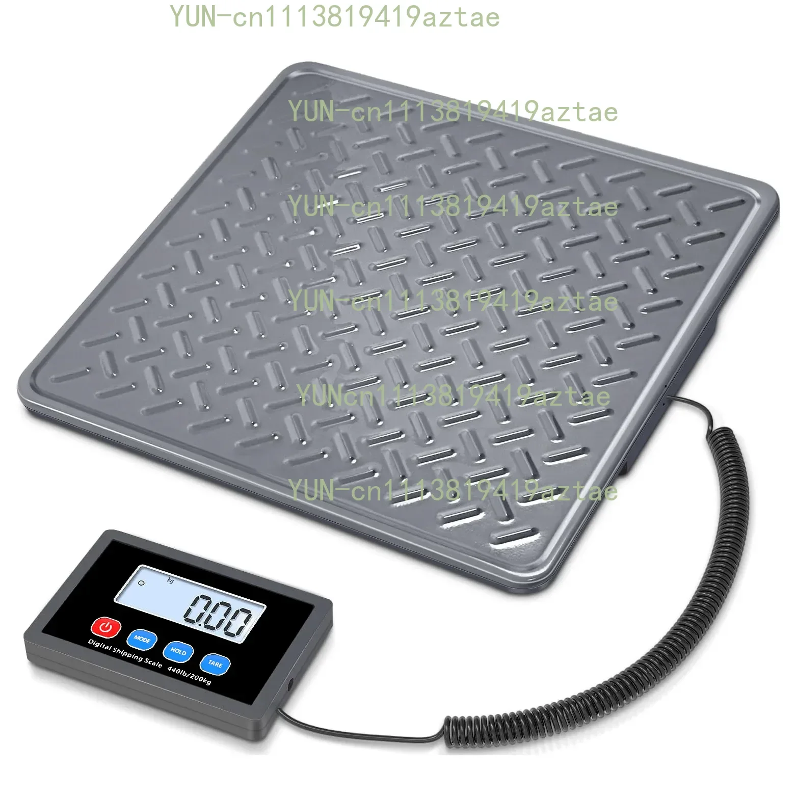 Ultra-thin 200kg Weighing Equipment, Stainless Steel Digital Scale for Postal Service, Express Parcel and Pet Weight Measurement