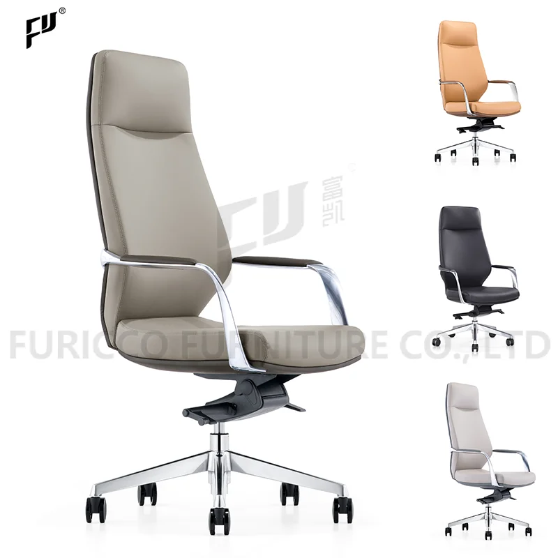 OEM ODM Wholesale Office Furniture Swivel Adjustable Ergonomic Executive Chair for Office PU Leather Manager Office Chair
