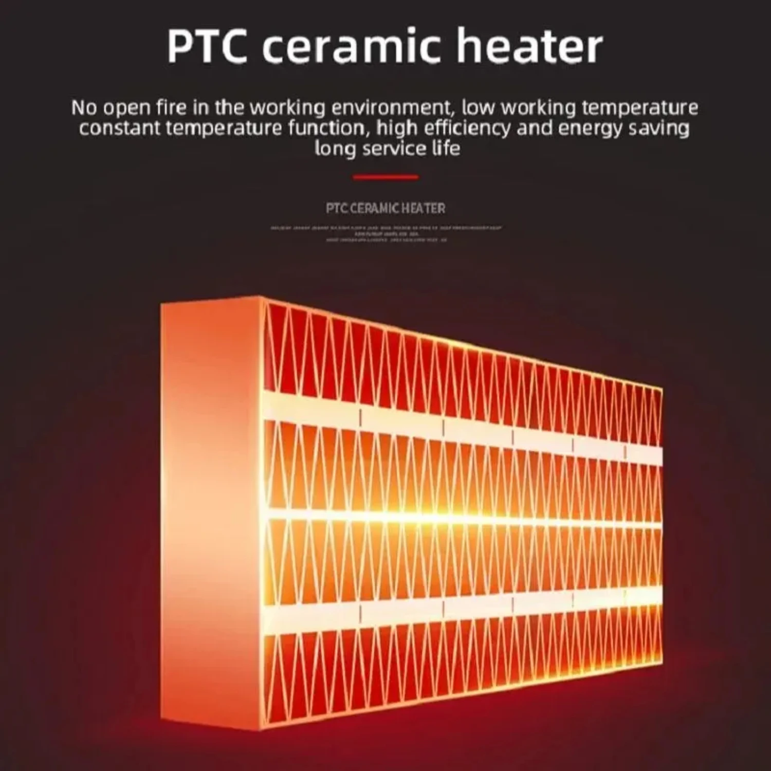 Mini calentador de espacio portátil de cerámica blanca, termostato silencioso ajustable, ahorro de energía, tecnología de 220V para Indo, nuevo y eficiente