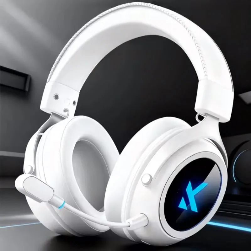 

MCHOSE X9 Wireless Bluetooth Headphones 7.1 Surround Sound Noise Canceling Mic Low 15ms Latency FPS Gaming E-sports Earphones
