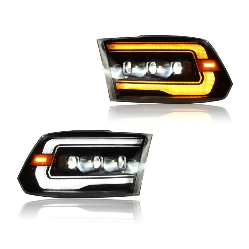 LED Headlight Assembly Dynamic Turn Signal Custom