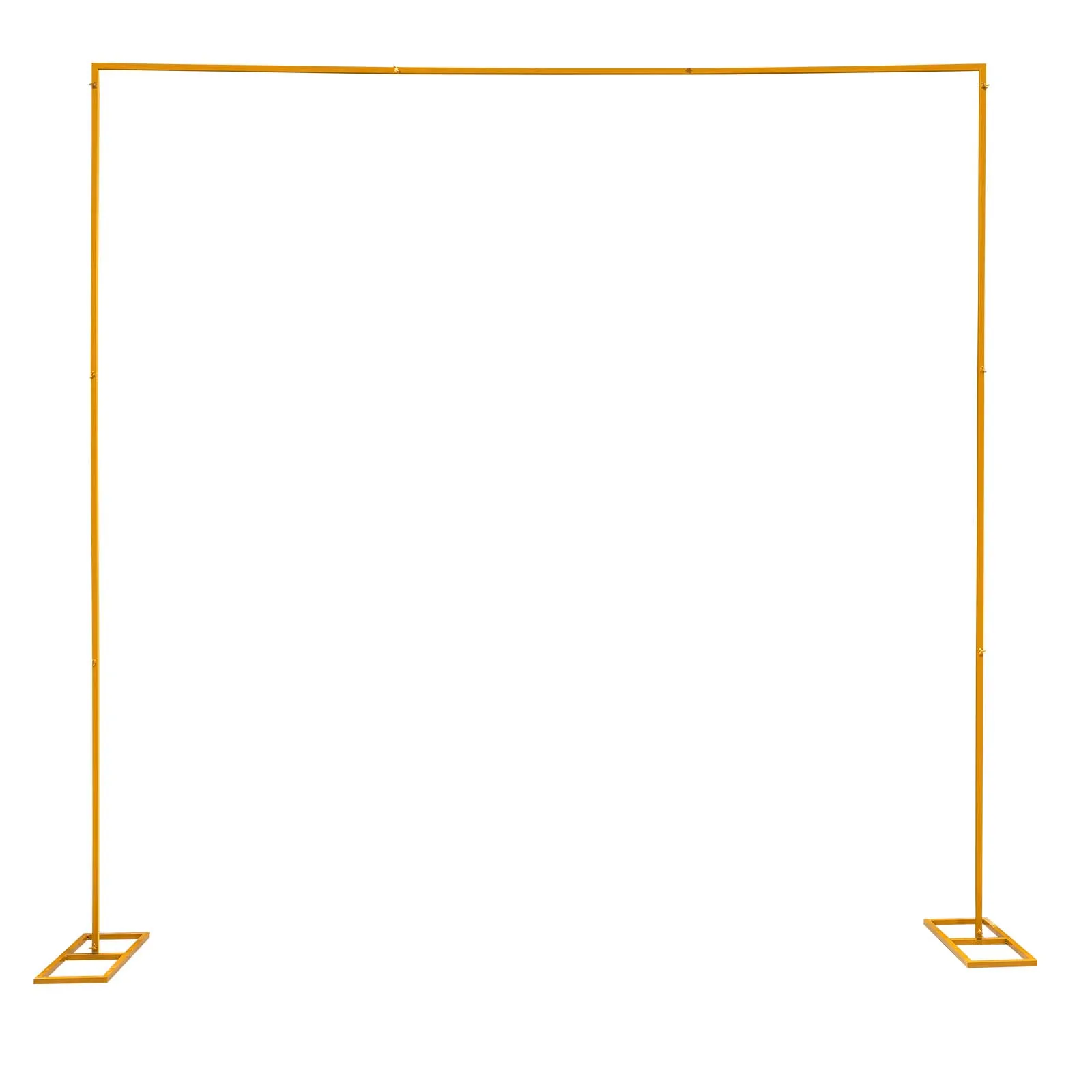 9,8x9,8ft Hochzeitsbogenständer, quadratischer Metallbogen mit Ständern, höhenverstellbar, 3 Höhenstufen für Hochzeiten, Quinceañera, Partys und Eventdekoration – Detail 15
