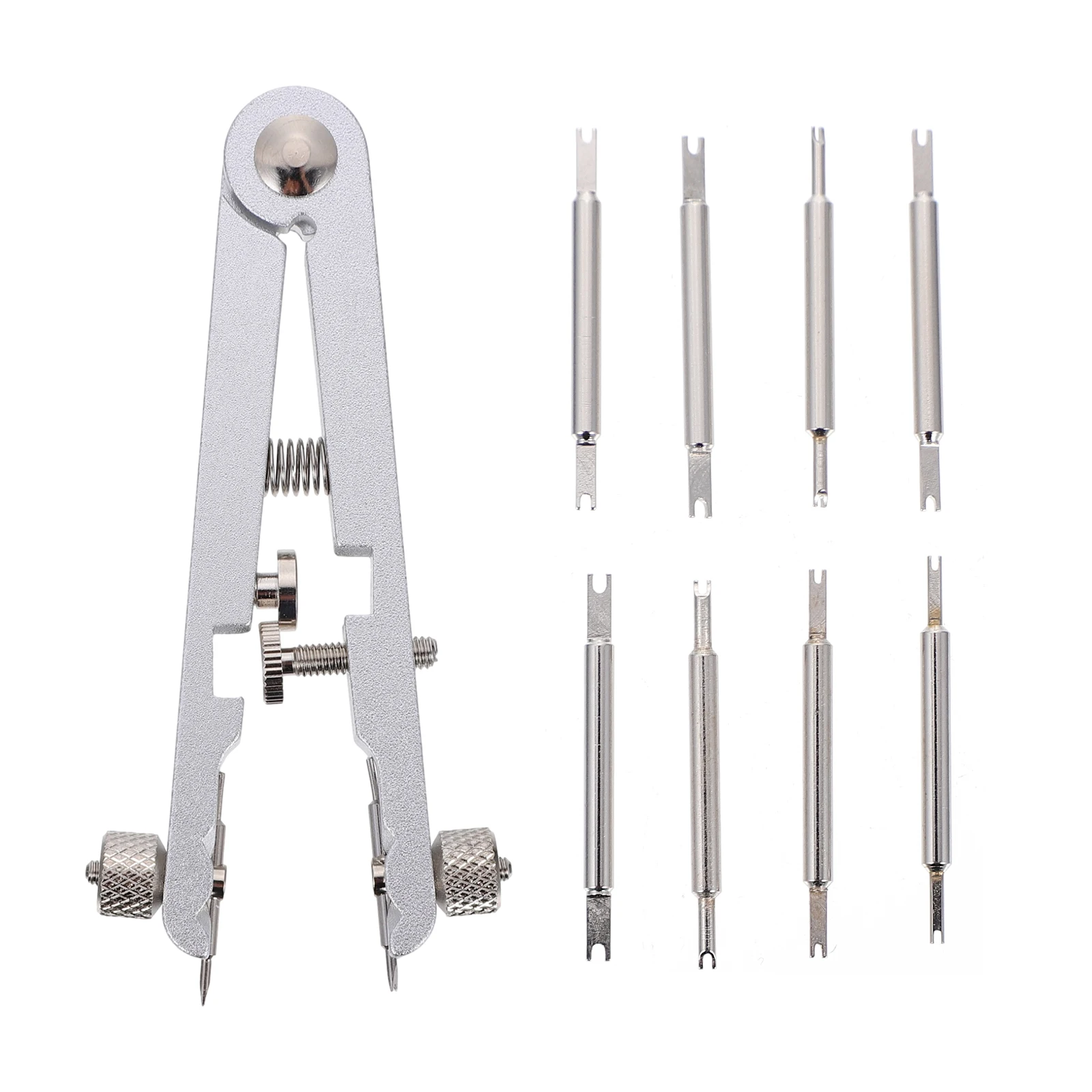 

Alloy Steel Watch Band Adjustment Spring Bar Plier Tool Bracelet Remover Straps Repair Kit Durable Lightweight Portable Lug