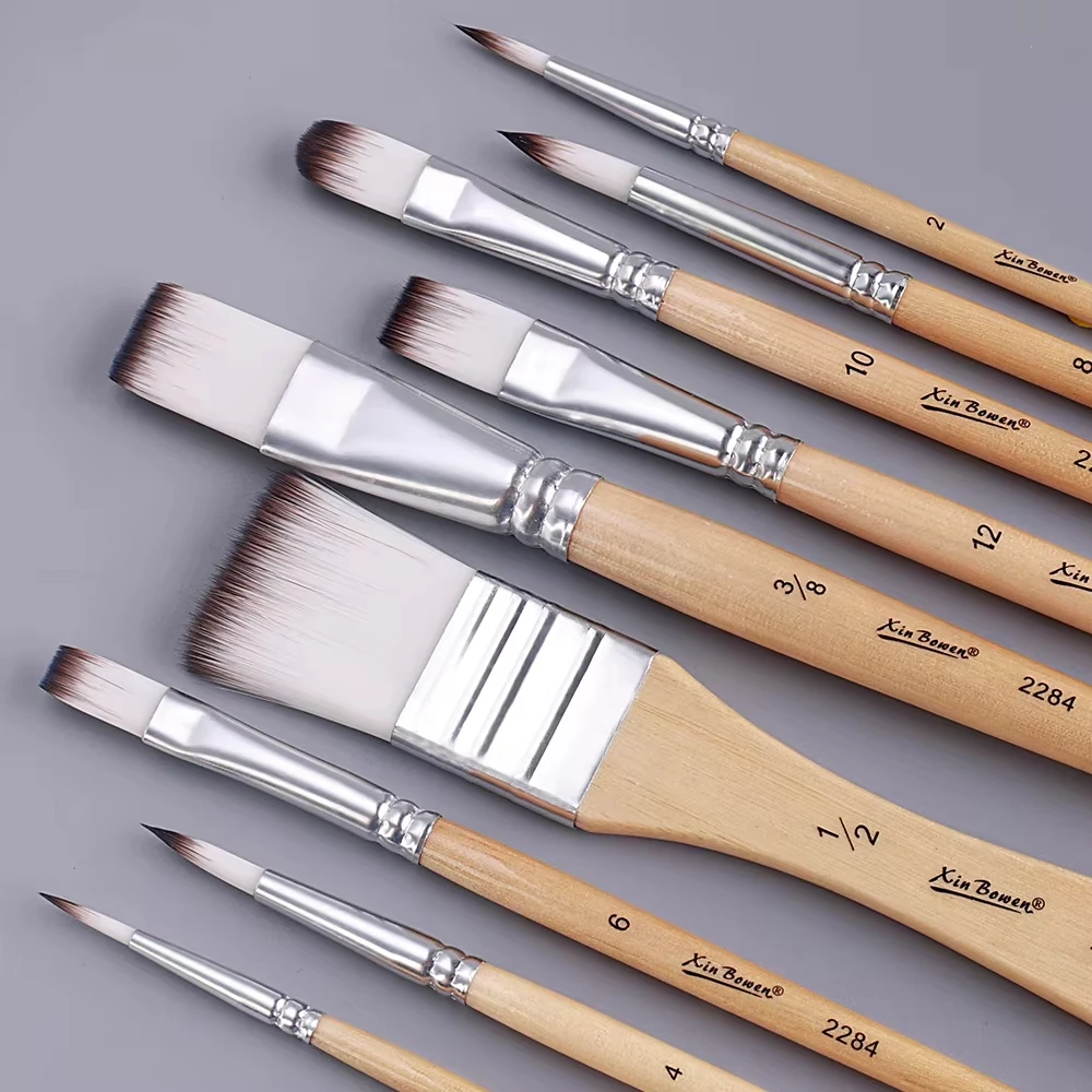 Artist Nylon Brush Set DIY Student Artistic Brush Artist Painting Tools Artist Brush Art Supplies For Art Stationery Supplies