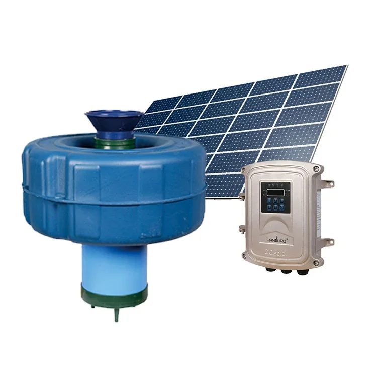 1HP Solar DC Oxygenator Aerator For Fish Pond