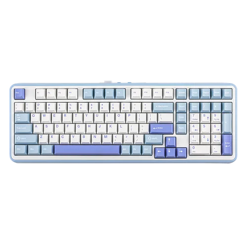 EPOMAKER TH99/TH99 Plus 96% QWERTY ANSI Teclado mecánico inalámbrico con cable/Bluetooth 5,0/2,4 GHz con junta intercambiable en caliente y teclado numérico