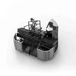 Yao's Studio LY002B 1/700 1/350 1/144 Model Upgrade Parts Royal Navy 2-pounder Gun