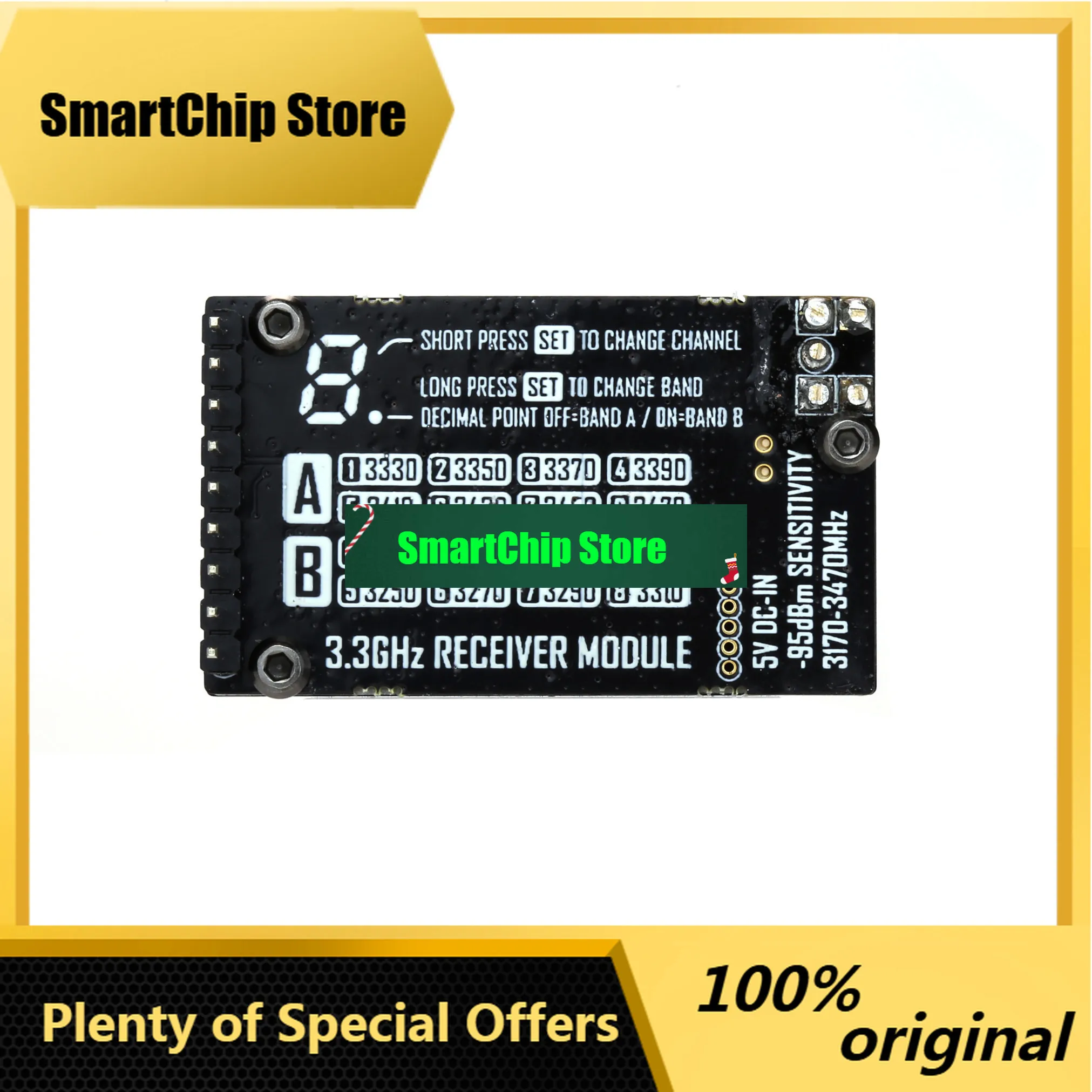 SmCpRUSHFPV 3.3G VRX KIT