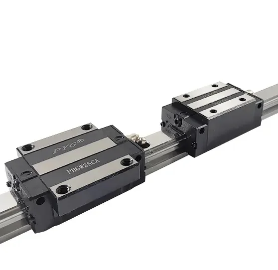 

Easy Installation Linear Rails Guide Block PHG 25mm Motion Guideway Guides for Laser Cutting