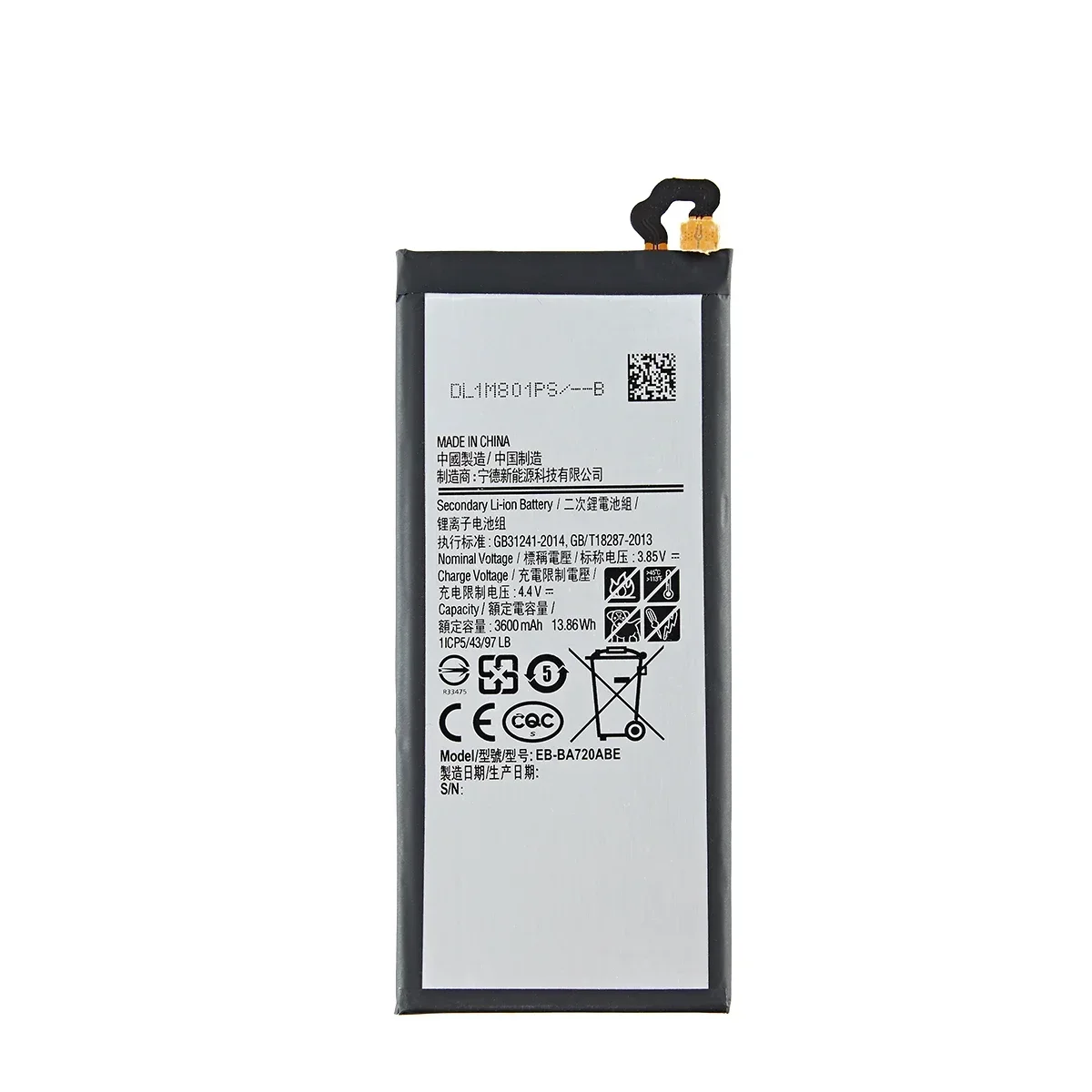 Brand New EB-BA720ABE 3600mAh Battery For Samsung Galaxy A7 2017 version A720 SM-A720 A720F SM-A720S A720F/DS +Tools