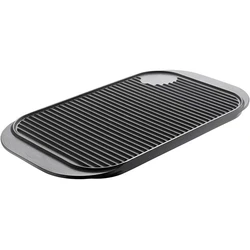 Thickened and enlarged cast iron steak grill plate Rectangular Barbecue Frying pan