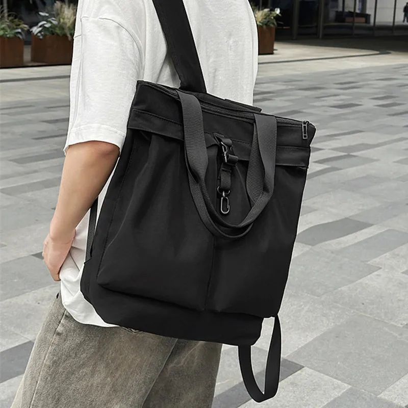

Women's Fashion Multifunctional Shoulder Bag Class Large Capacity Student Tote Bag New Nylon Commuter Backpack Women Travel Bag