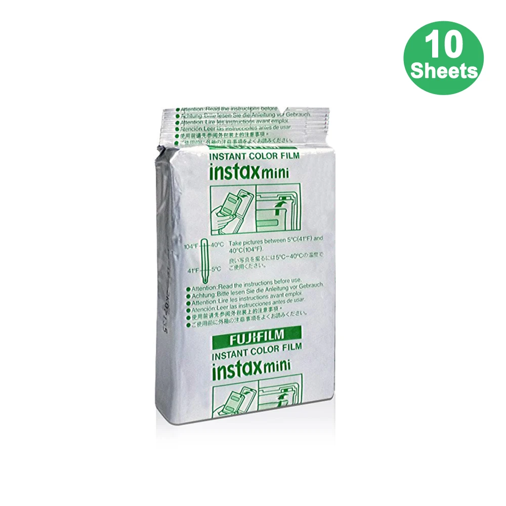 Fujifilm Instax Mini Film Fotopapier 10 Vellen Voor Instax Mini 13/12/11/9//99/0/41 Link Liplay EVO Camera's