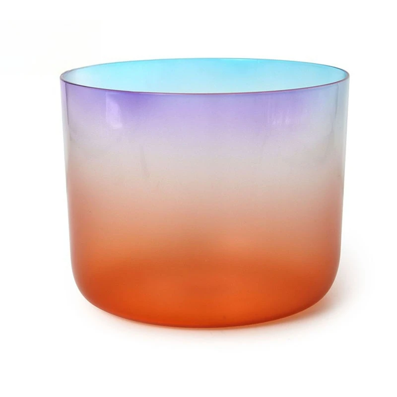 

Colorful Crystal Singing Bowl Crystal Bowl Yoga Stress Relief Percussion Instrument Healing