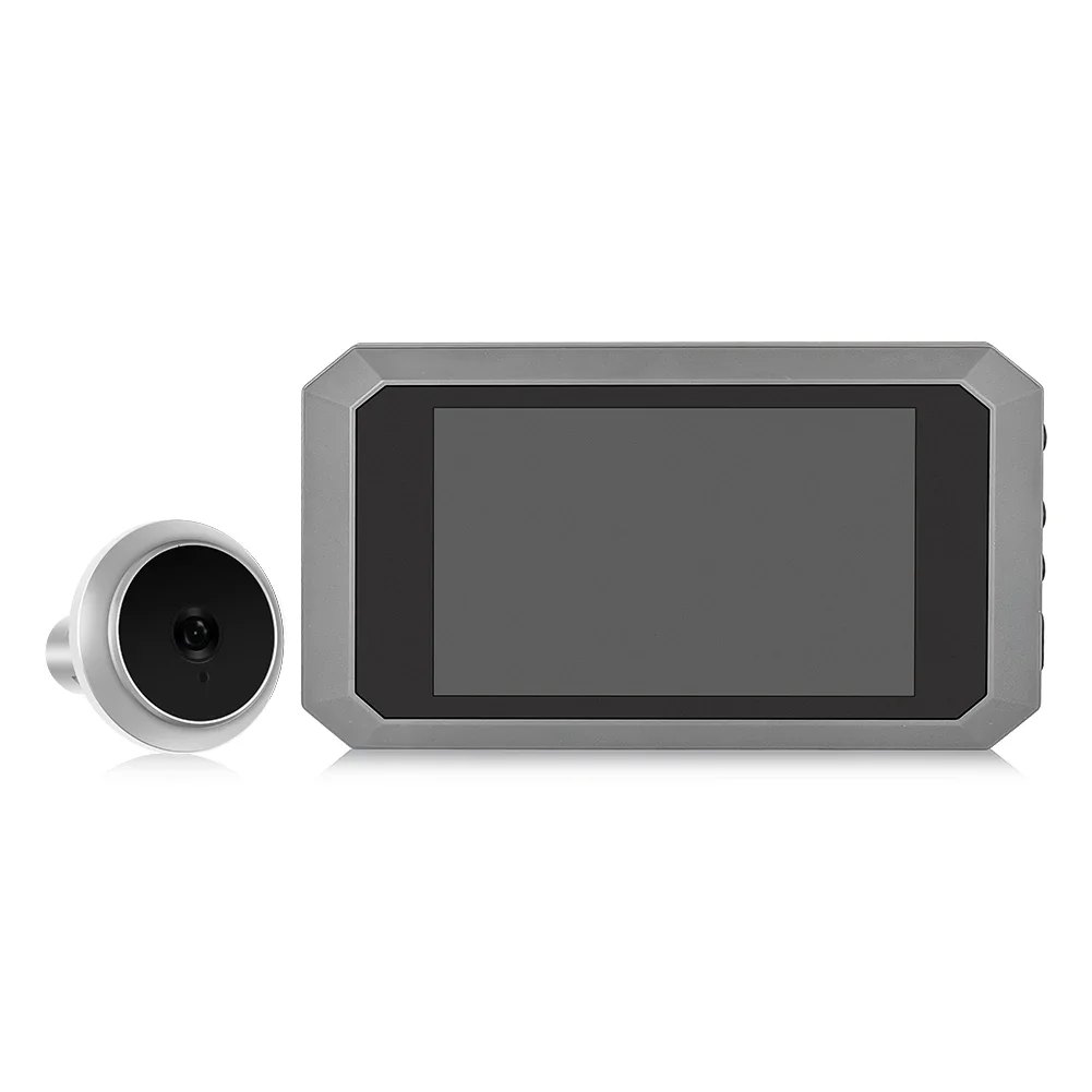 Digital Magic Eye Electronic Viewfinder Night Vision Video Digital Door Viewer 1400mAh Build-in Lithium Battery 1080P Camera