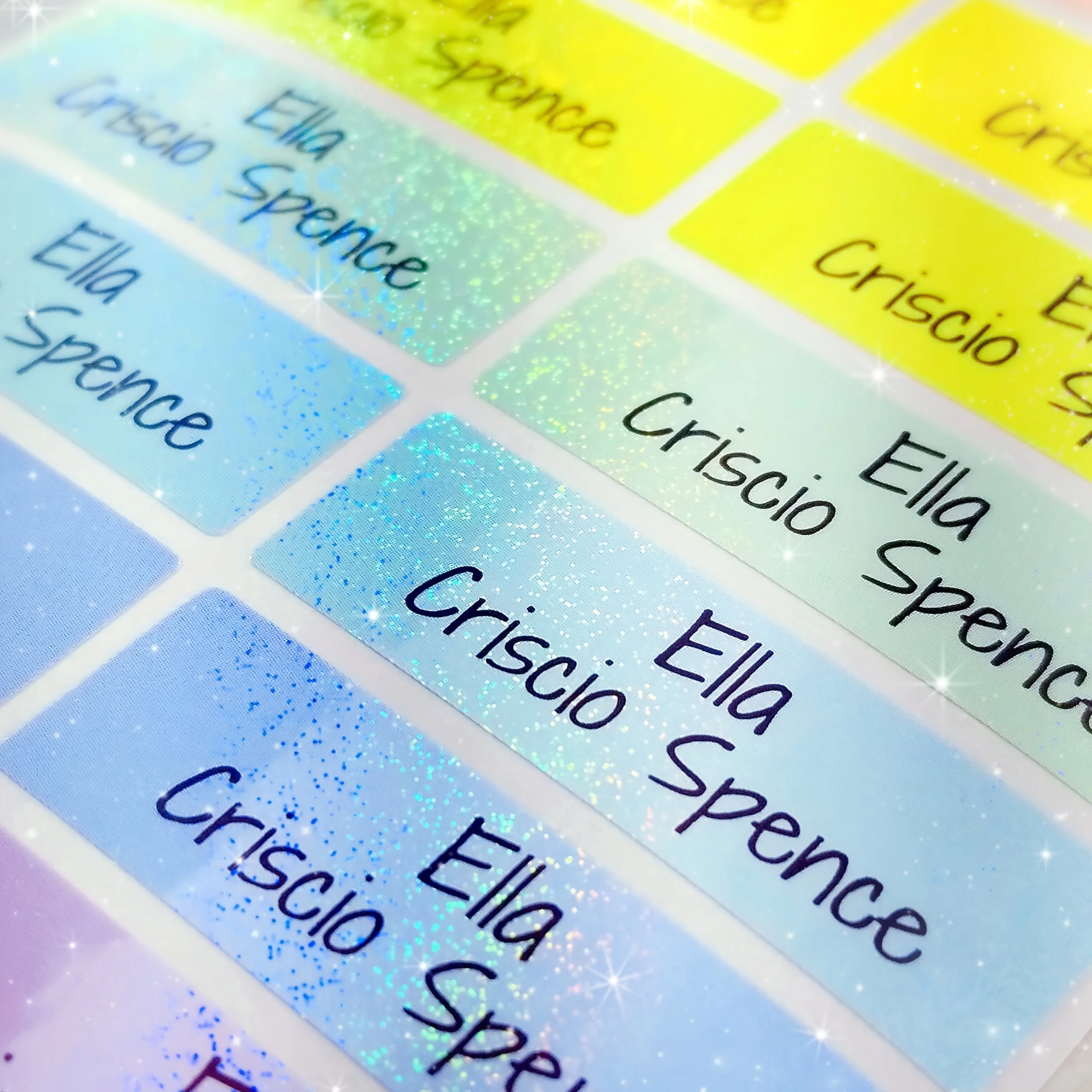 10 Sheets Total, 120 Pieces |   Colorful Combination Festive Party Decoration Set with Adhesive Stickers, Colorful Name Customization Stickers (for Festivals and Weddings), Personalized Sticker Set for Journals, Phone