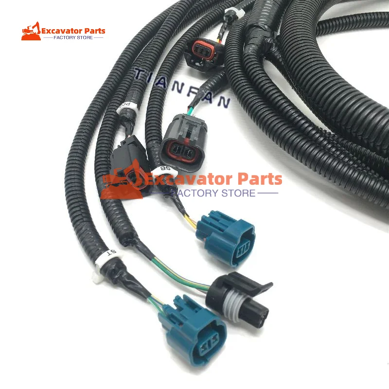 For EX100-2 EX100M-2 EX120-2  Excavator External Outer Wiring Harness 0001049 0001836