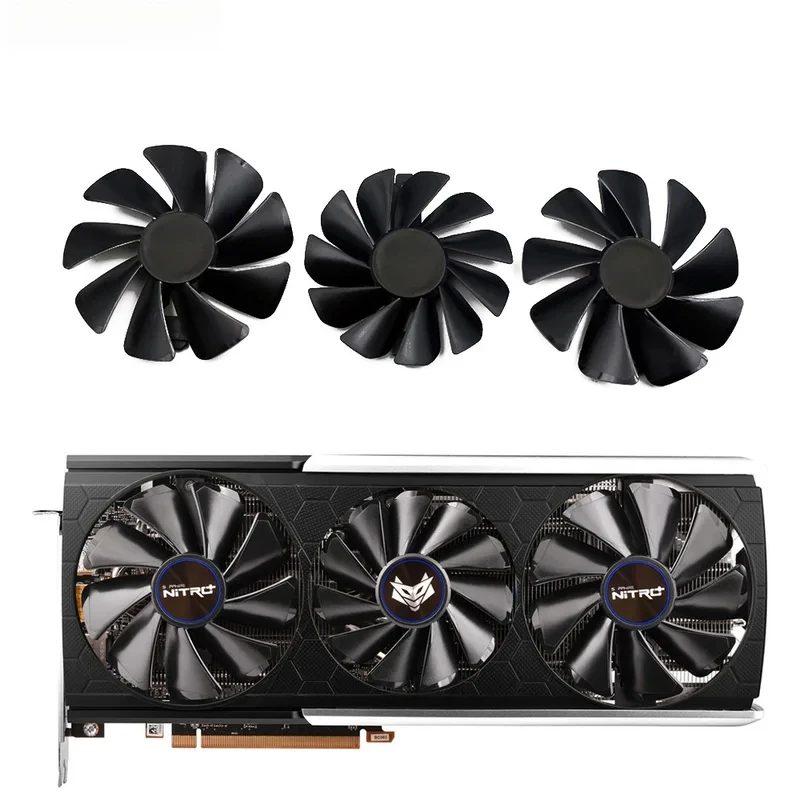 FD10015M12D FDC10H12D9‑C GPU Cooling Fan For Sapphire RX5700 XT 8GB NITRO+ Special Edition Video Card