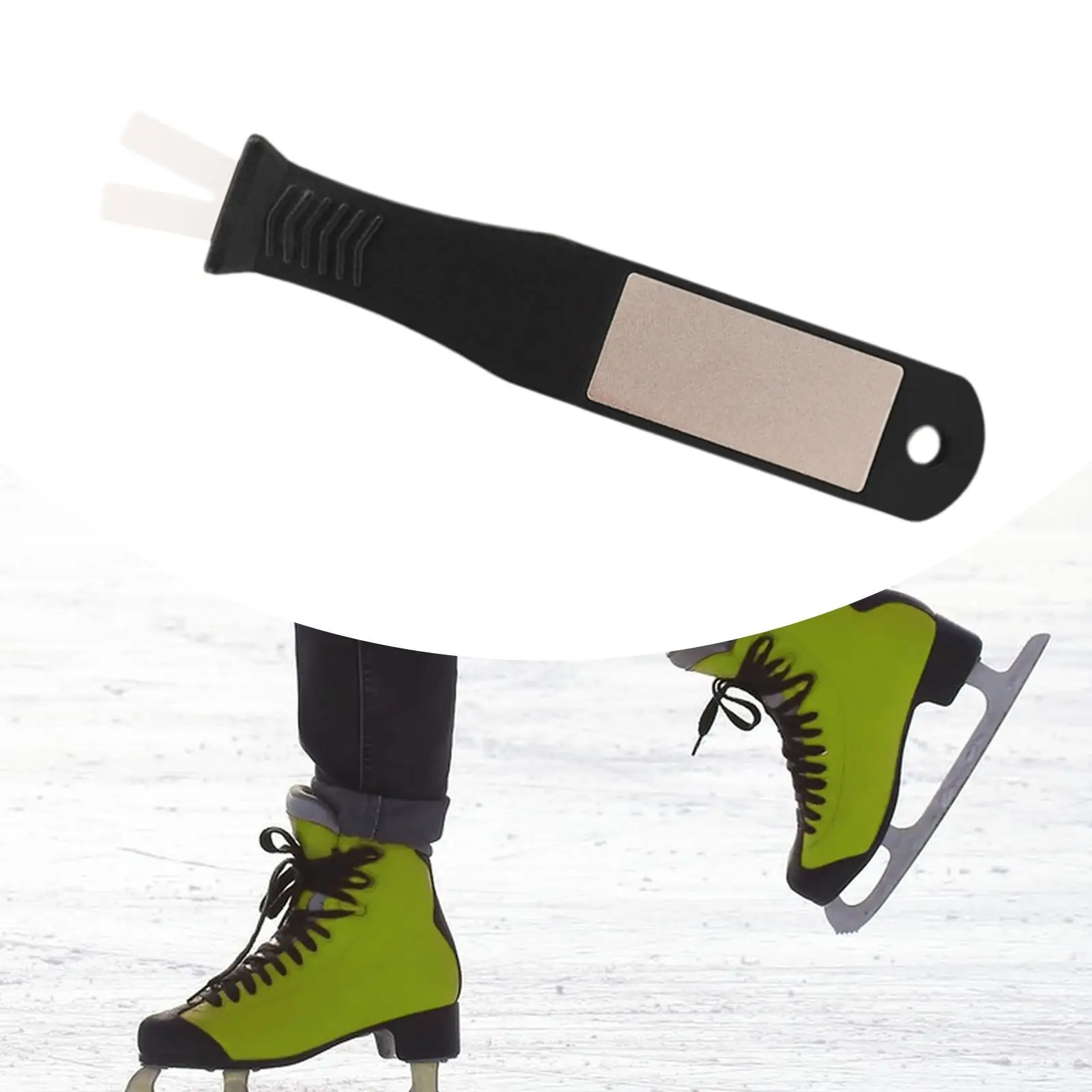 Ice Skate Sharp Tool, Hockey Skate Sharpening Tool, Maintenance Tool, Ceramic Sturdy Practical