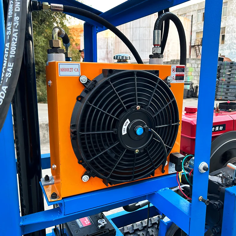 Customized Small Portable Borehole Water Well 100m 180m Drilling Rig Machine For Sale In South Africa