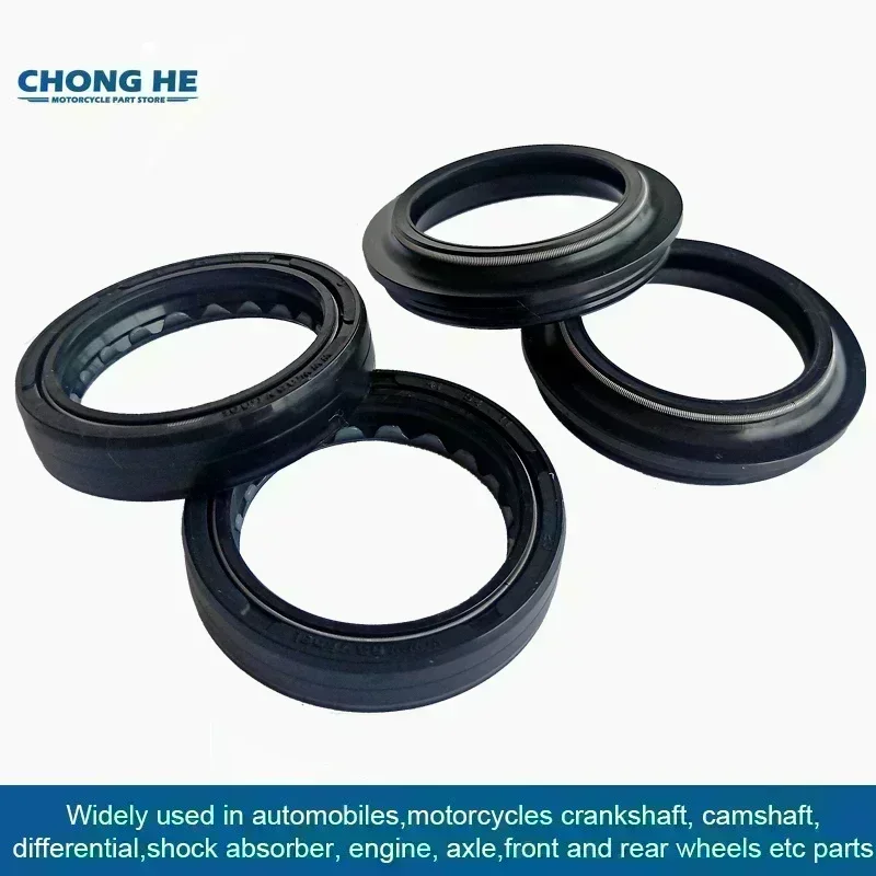 

41x54x11 41 54 Front Shock Fork Damper Shaft Oil Dust Seal Retainers for Harley DAVIDSON 1690 FLHTK ELECTRA GLIDE ULTRA LIMITED