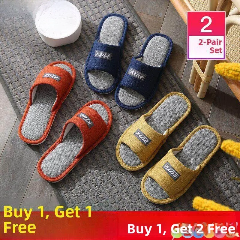 

Парные хлопковые льняные тапочки для дома и офиса: стильные, удобные, повседневные, для мужчин