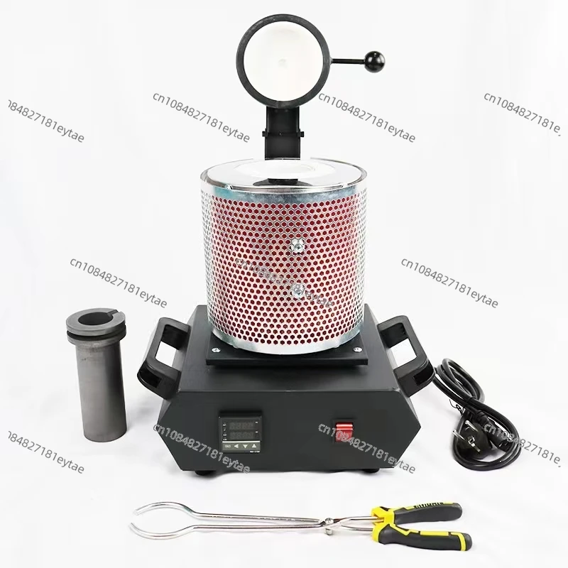3KG Digital Gold Melting Furnace, 2100W Precious Metal Casting Tool