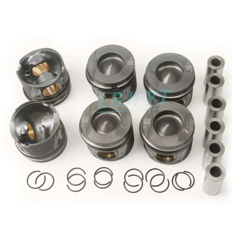 Pistons & Rings set Φ83mm for Mercedes-Benz ml350d gle350 W166 x166 OM642 6430301918 6420302018 6420308217 6420308317 6420300418