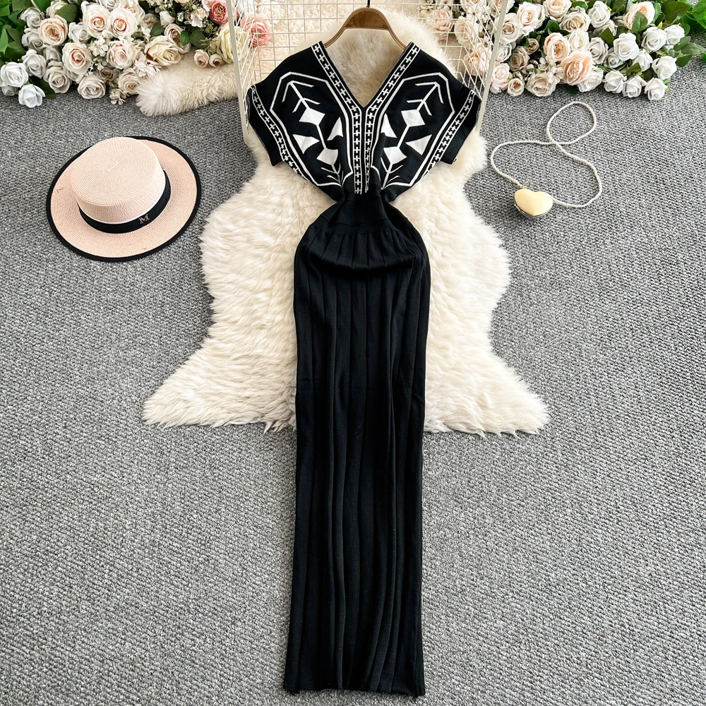 YuooMuoo Elegant Bodyconจีบชุดผู้หญิงฤดูร้อน 2025 เอวสูงSlimเอวชุดปาร์ตี้เซ็กซี่Streetwear Lady Vestidos Robes