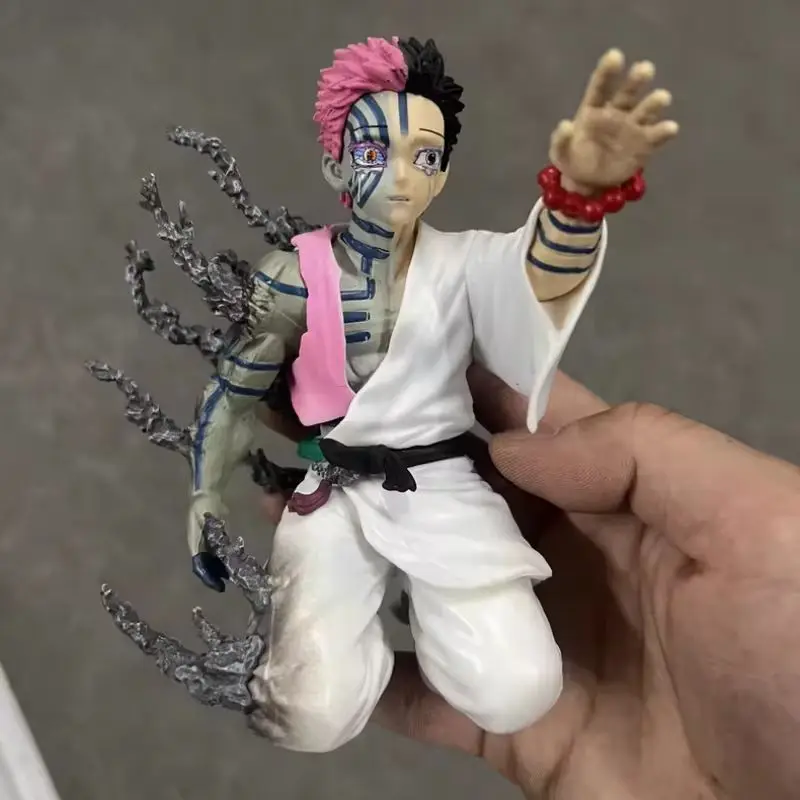 

New Anime Figure 17cm Demon Slayer Akaza Hakuji Model Doll Toys Action Figurine Pvc Decoration Peripheral Desktop Ornament Decor