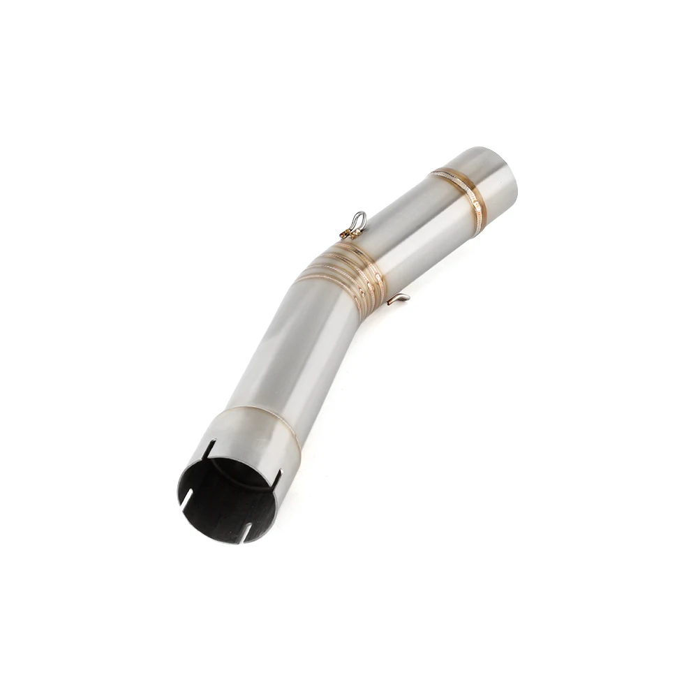 For Yamaha YZFR6 1998 1999 2000 2001 2002 2003 2004 2005 YZFR6 R6 Escape Motorcycle Exhaust Middle Link Pipe Slip-On - view 5
