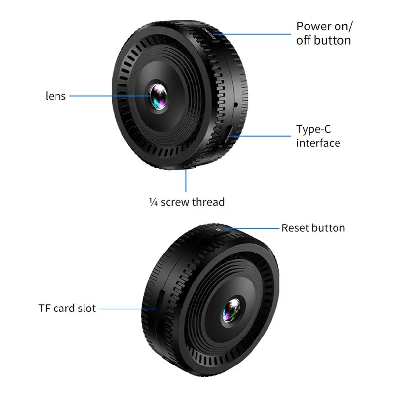 ELECT-180 °   عدسة واي فاي كاميرا 1080P Hd للرؤية الليلية APP التحكم عن بعد تسجيل كاميرات فيديو لاسلكية لأمن المكاتب المنزلية #4