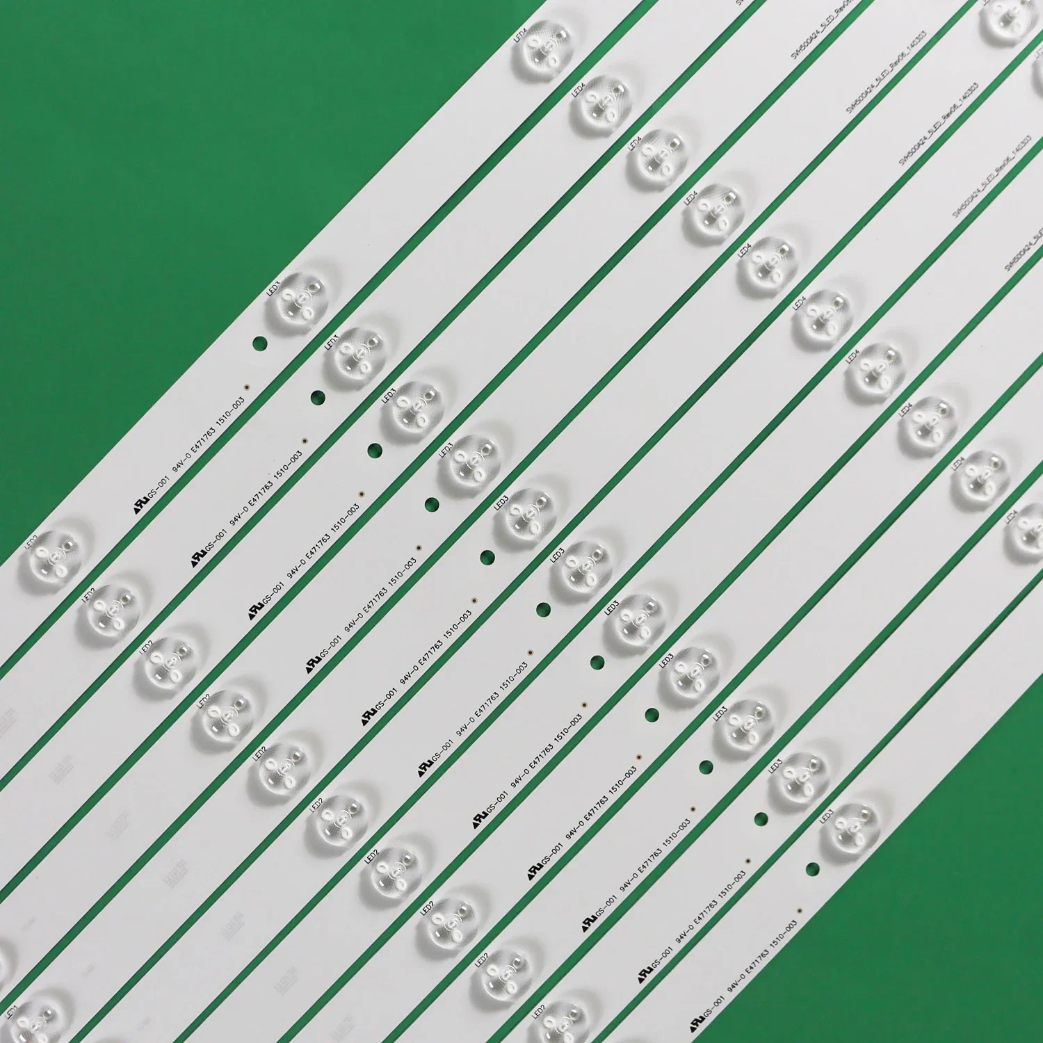 Strip LED untuk HD500DF-B54/58 LTDN50D LTDN50K LTDN50K220WTEU T550HVN07.1 LTDN50D36TUK LED50EC290N LTDN50K2203WUS NS-50D550NA16