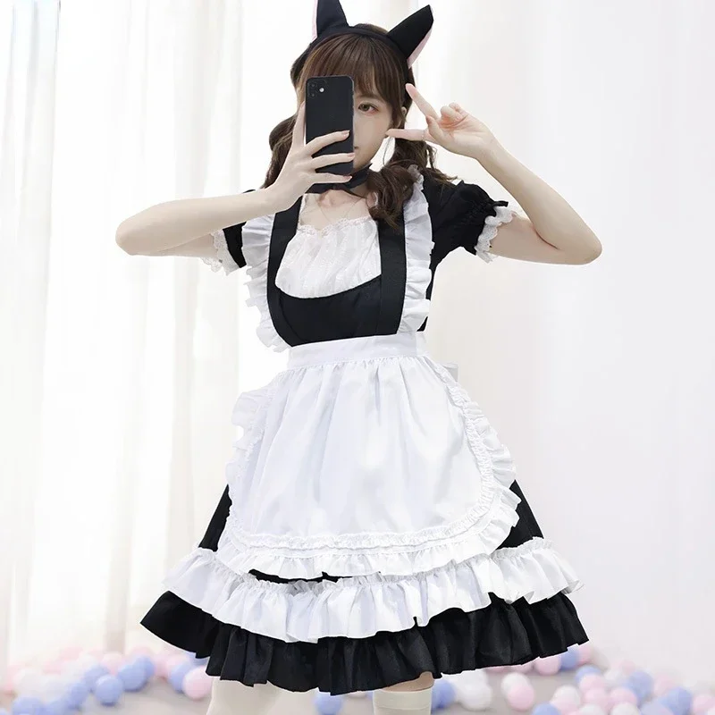 

Anime Sexy Cosplay Maid Costume Women French Maid Dress