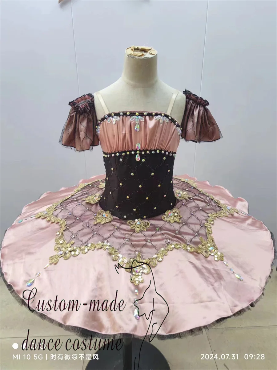 Professional Ballet Corset Pancake Ballerina Girl Professional ballet performance costumVariations of the ballet "Paquita" Paque