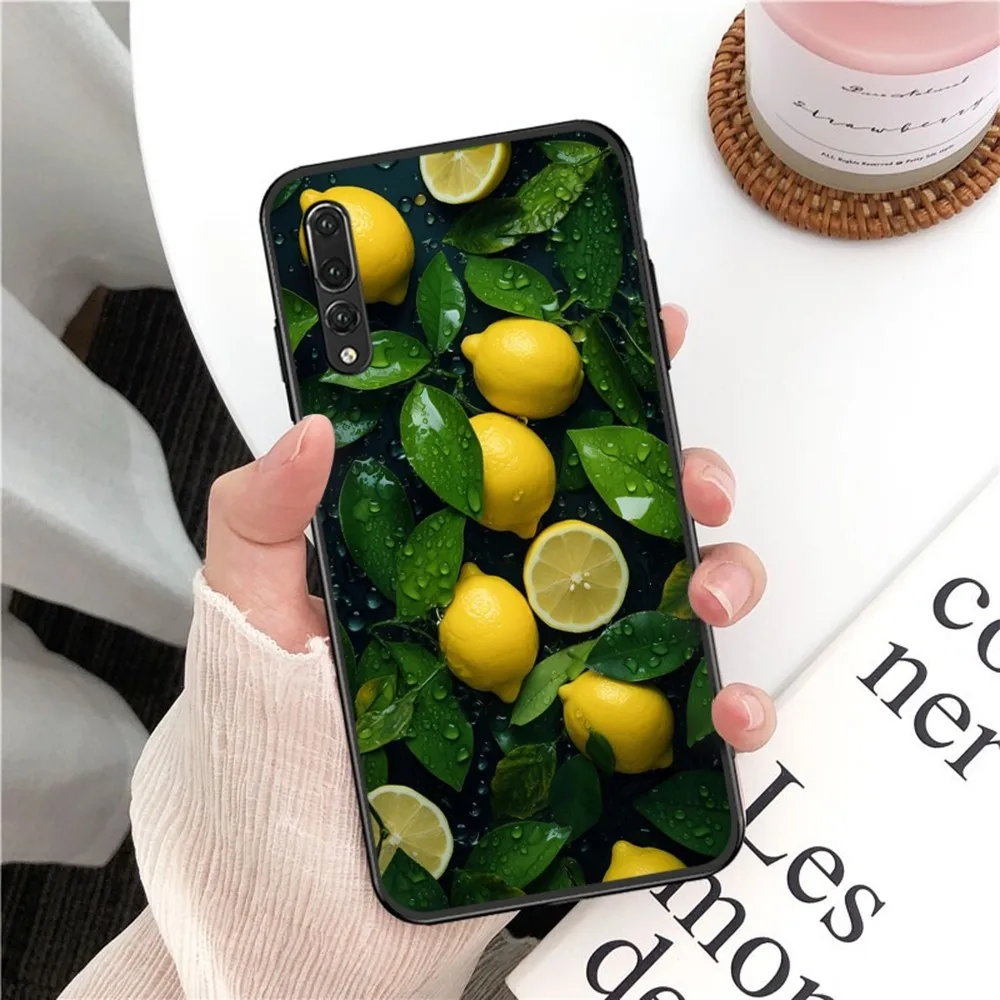 Lemons Summer Fruit Phone Case For Samsung J 7 plus 7core J7 neo J6 plus prime J6 J4 J5 Mobile Cover