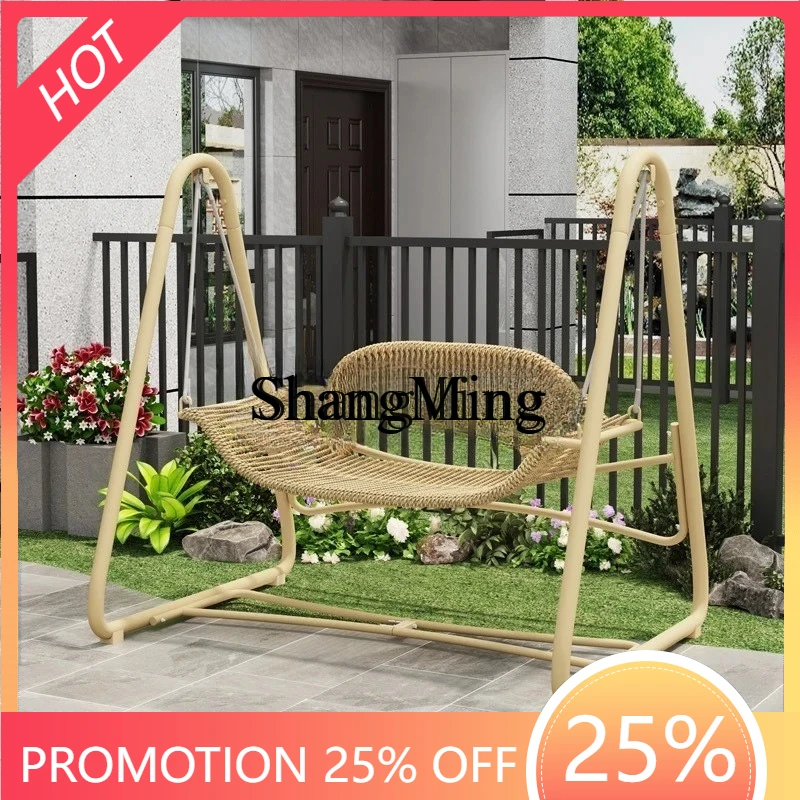 

Новая модель FG: Подвесное кресло-качели для балкона, сада, двора, двойное, для виллы, в стиле интернет-селебрити