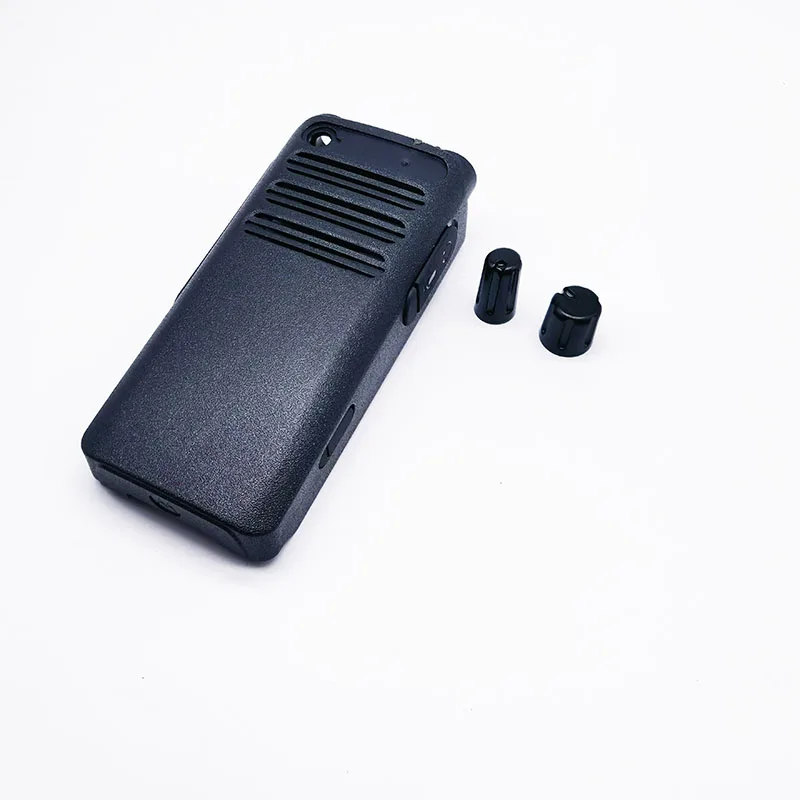 Coque de panneau de couverture avant avec boutons de canal de volume, boîtier de boîtier, remplacement pour Motorola XiR, C1200, DEP250, accessoires radio