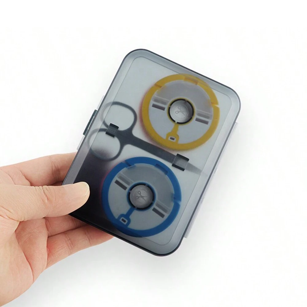 Fishing Main Line Box Winding Board 4Axis Silicone Coil Fishing Scissors Fishing Accessories Tool Box Fishing Tackle Supplies