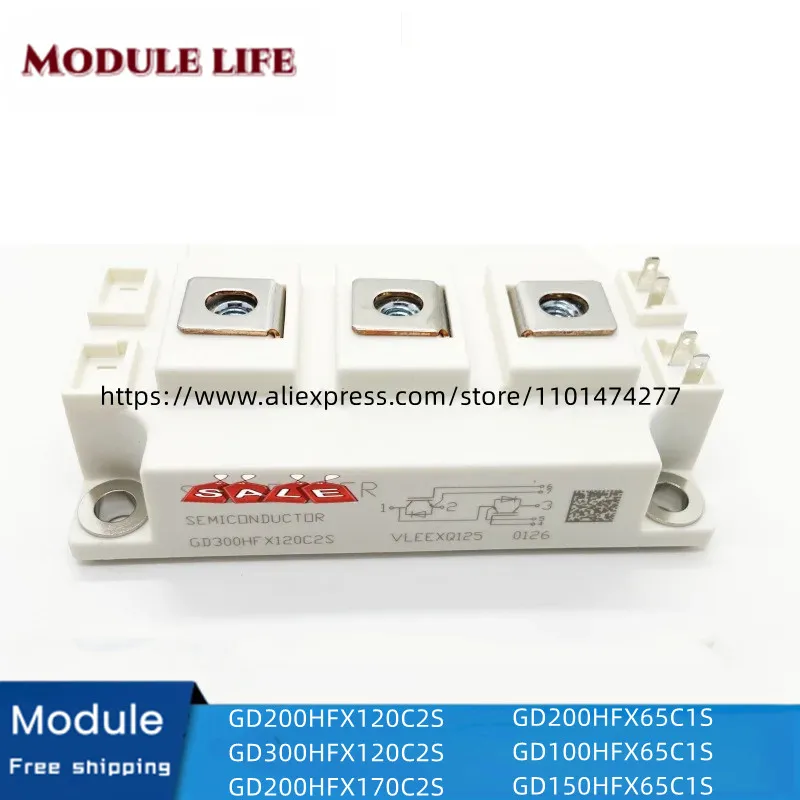 

Brand new original module, GD200HFX120C2S GD300HFX120C2S GD200HFX170C2S GD200HFX65C1S GD100HFX65C1S GD150HFX65C1S