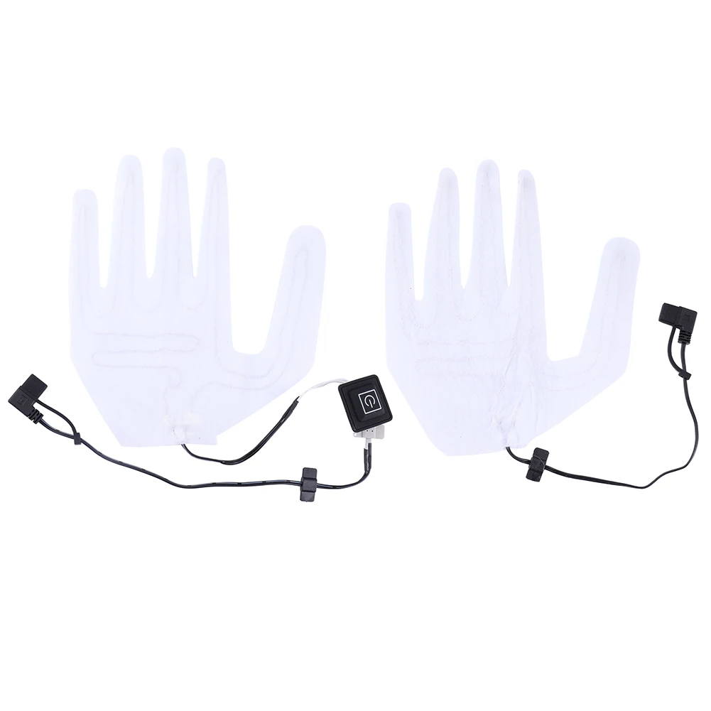 1/2PCS Rilievo di Riscaldamento Guanti Riscaldati Pad USB Guanti Riscaldati Pad Scaldamani Pellicola Riscaldamento Guanto Riscaldamento Copriletto per Accessori Esterni