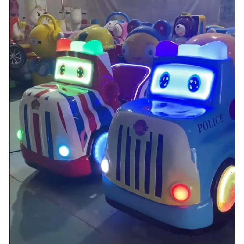The latest children's rocking machine with colorful lights, music and the ability to play cartoons