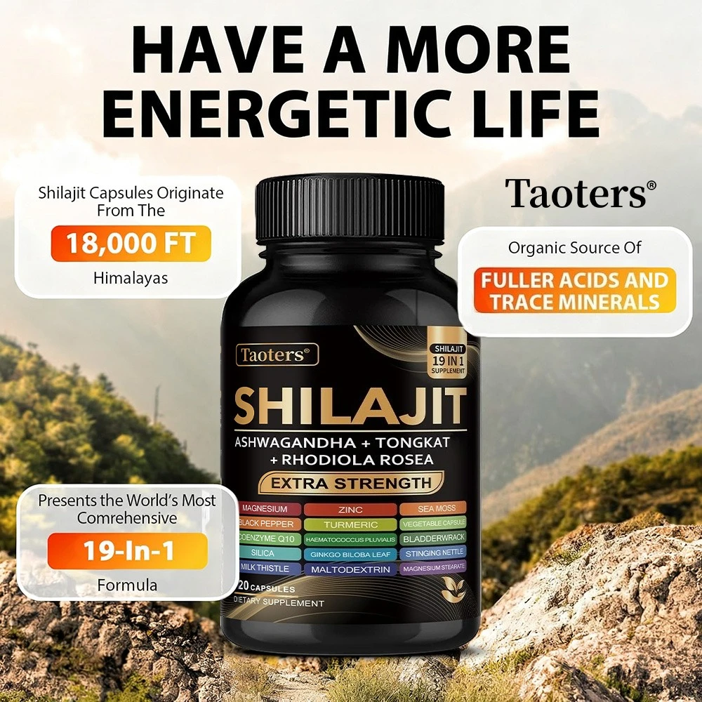 Shilajit Supplement with Sea M - огляд і ціна Pre Workout Supplement