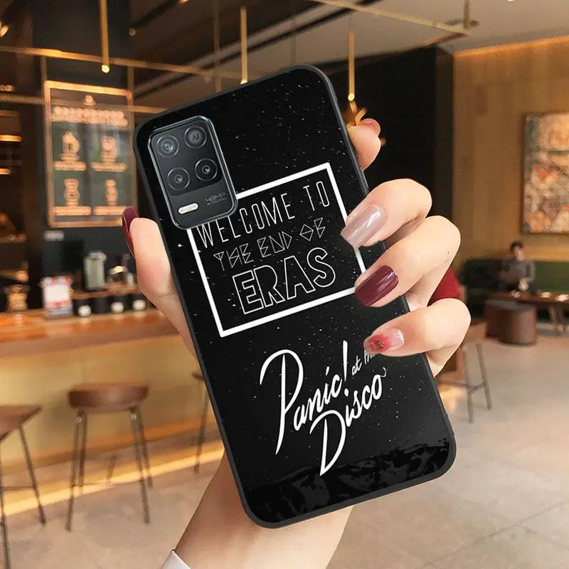 Funda Panic At The Disco Shell Phone Cover UNTUK Oppo Realme 8Pro 6PRO 6i 7pro 9i 9pro C11 C21Y C21 C25Y C25S C3 Q3S XT Case Coque