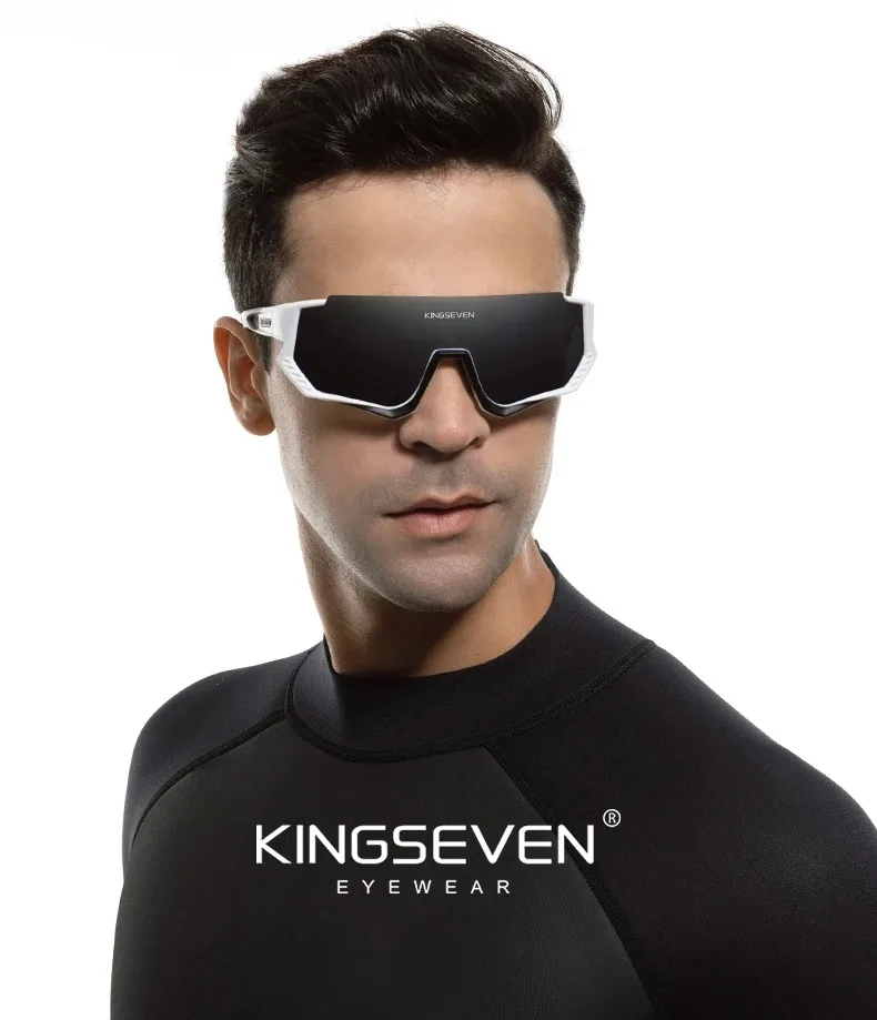 Kings even radfahren anti-uv sonnenbrille männer frauen fahrrad brille uv400 polarisiertes fischerrad klettern großformat ige sport brillen – Detail 11