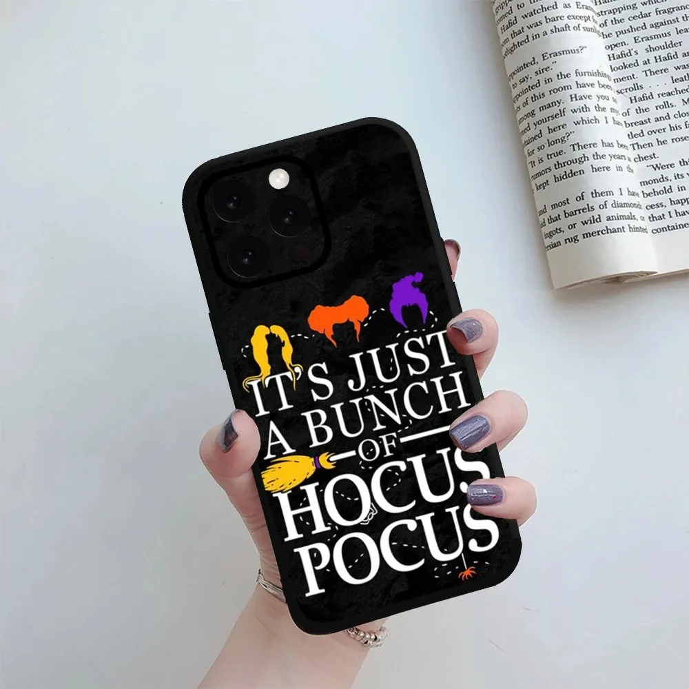 Hocus Pocus Movie Phone Case For iPhone Mini 11 12 13 14 15 Pro XS Max X Plus SE XR Shell